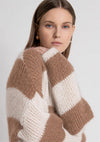 Camisola Lã e Mohair Riscas FRACOMINA