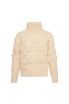 Camisola Oversized Mistura de Lã FRACOMINA