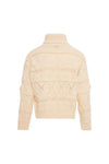 Camisola Oversized Mistura de Lã FRACOMINA