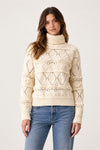 Camisola Oversized Mistura de Lã FRACOMINA
