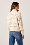 Camisola Oversized Mistura de Lã FRACOMINA