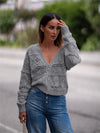 Cardigan Malha com Detalhes FRACOMINA