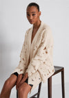Cardigan Recortes Lã Merino FRACOMINA