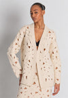 Cardigan Recortes Lã Merino FRACOMINA
