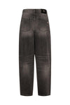 Calças Jeans Carrot Balloon Black FRACOMINA