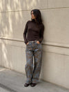 Calça Jeans com Bordados GOA GOA