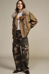 Calça Cargo Palazzo Camuflado DIXIE