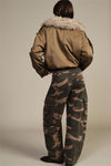 Calça Cargo Palazzo Camuflado DIXIE
