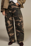 Calça Cargo Palazzo Camuflado DIXIE