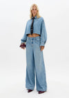 Calça Jeans Relaxed Cintura Média LANÇA PERFUME