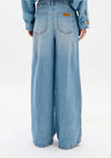 Calça Jeans Relaxed Cintura Média LANÇA PERFUME