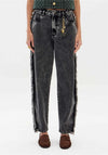 Calça Jeans Baggy Desfiada LANÇA PERFUME