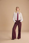 Calça Wide Leg Cintura Alta LANÇA PERFUME