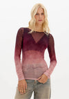 Camisola Tule Degradê LANÇA PERFUME