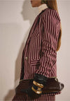 Blazer Slim Riscas LANÇA PERFUME