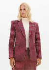 Blazer Slim Riscas LANÇA PERFUME