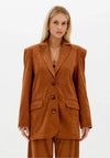 Blazer Alongado SUEDE LANÇA PERFUME