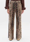 Calça Wide Leg Animal Print LANÇA PERFUME