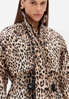 Parka Oversized Animal Print LANÇA PERFUME