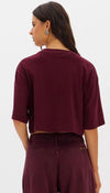 T-Shirt Oversized Cropped LANÇA PERFUME