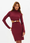 Vestido Curto Cut Off LANÇA PERFUME