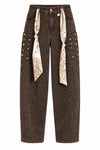 Jeans Balloon Leopardo GIL SANTUCCI