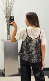T-Shirt c/ Top Renda GIL SANTUCCI
