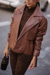 Casaco Constance LEATHER SAHOCO