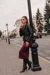 Casaco Constance LEATHER SAHOCO