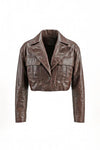 Casaco Sloane LEATHER SAHOCO