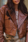 Casaco Sloane LEATHER SAHOCO