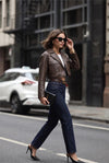 Casaco Sloane LEATHER SAHOCO