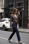 Casaco Sloane LEATHER SAHOCO