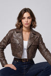 Casaco Sloane LEATHER SAHOCO