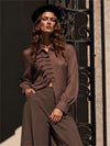 Camisa com Pregas SWALLOW