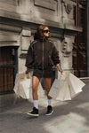 Bomber com Tachas SWALLOW