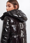 Nylon down jacket with print Denny Rose