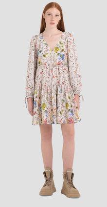  VESTIDO CURTO ESTAMPADO FLORAL REPLAY