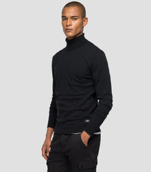  Camisola Básica Gola Alta Replay